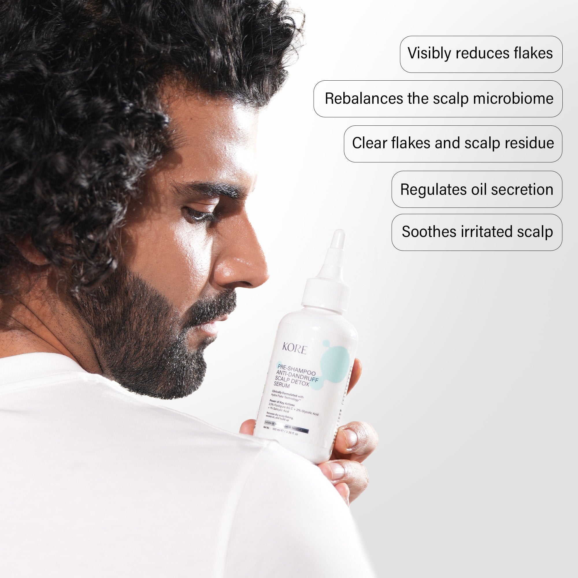 Pre-Shampoo Anti-Dandruff scalp Detox Serum