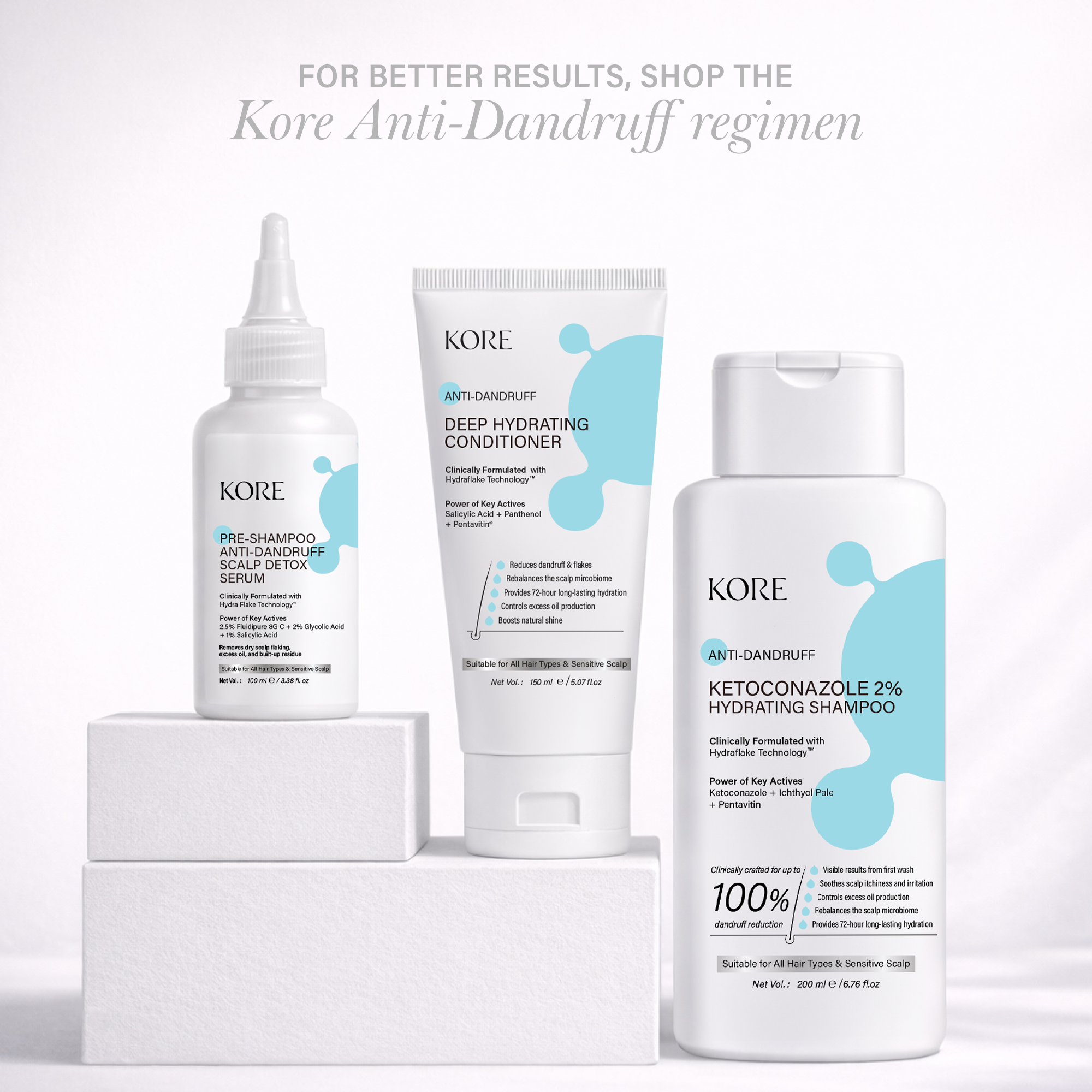 Kore Anti Dandruff Hydrating Shampoo