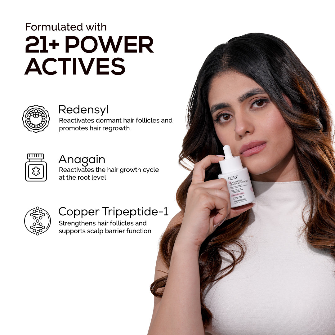 KORE Multi-Peptide Hair Growth Serum